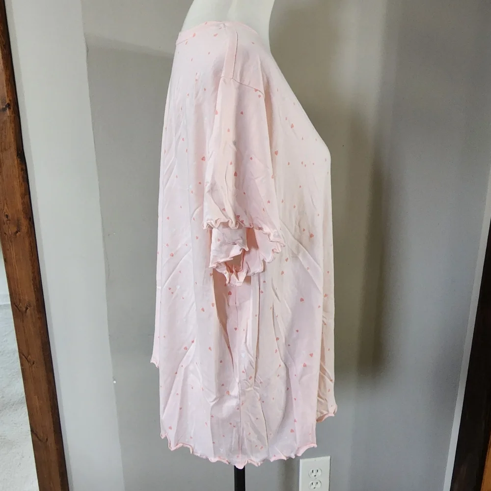 LC Lauren Conrad plus size summer pajama shorts set women's plus size 2X